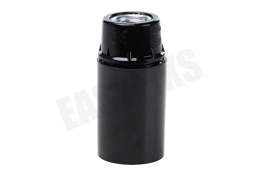 Q-Link Lamphouder E14 60W glad zwart