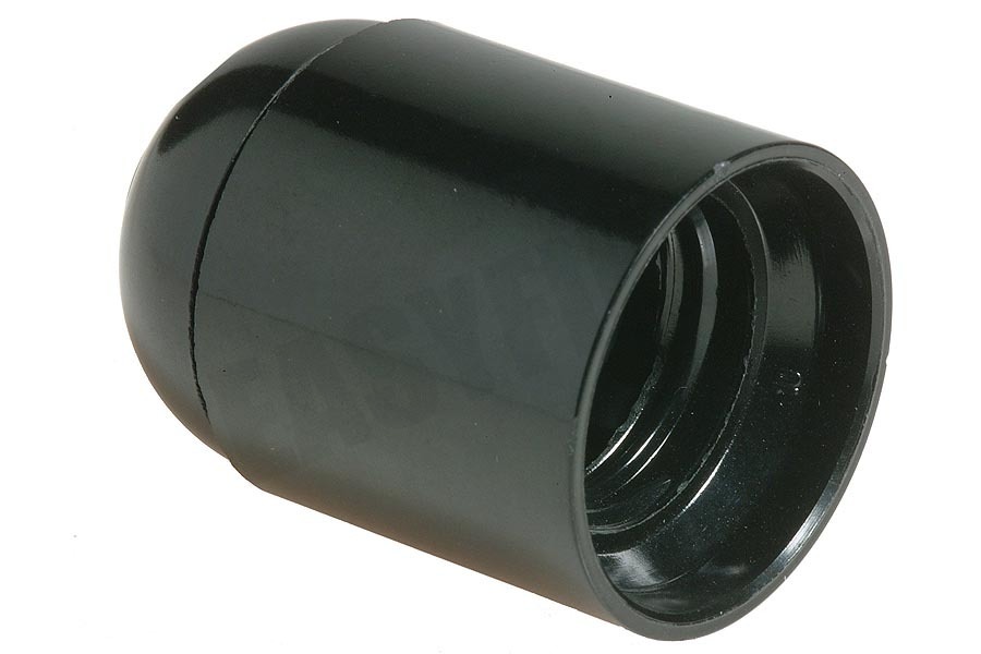 Electra Lamphouder Glad zwart E27