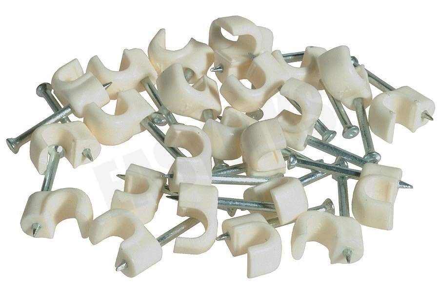 Q-Link Clip 6 mm rond wit