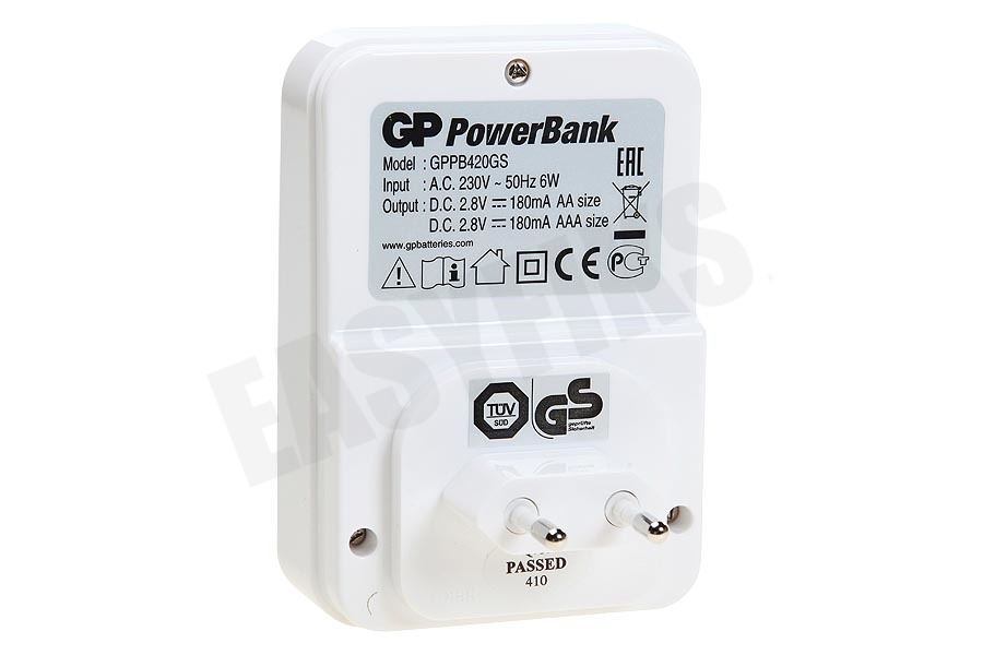 GP PB420GS Batterijlader Recyko