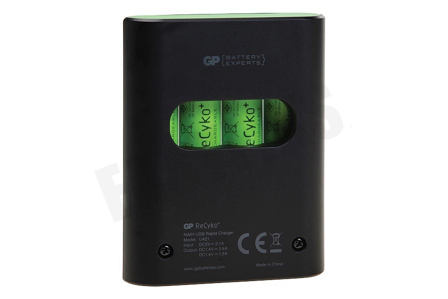 GP PB421GS Batterijlader Recyko