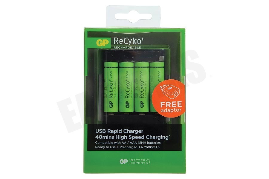 GP PB421GS Batterijlader Recyko