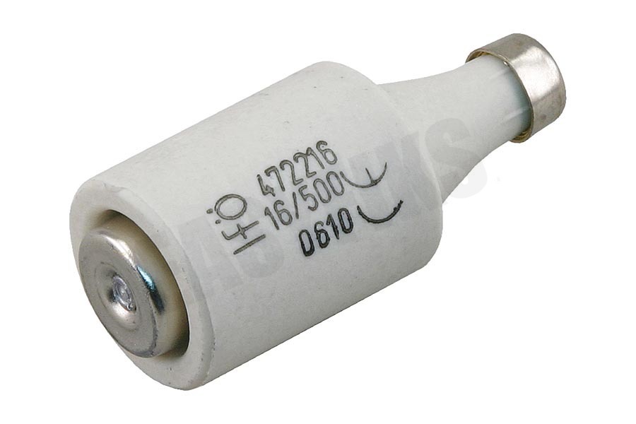 Q-Link Zekering 16A 500V snel grijs, 16 ampere