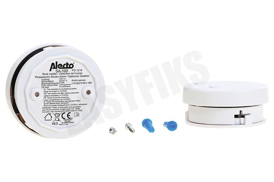 Alecto SA-102 Mini Optische Rookmelder 2 stuks