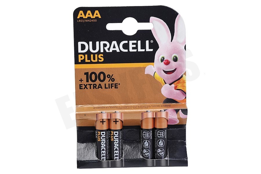 Duracell AAA Duracell AAA Plus Power Alkaline Batterij