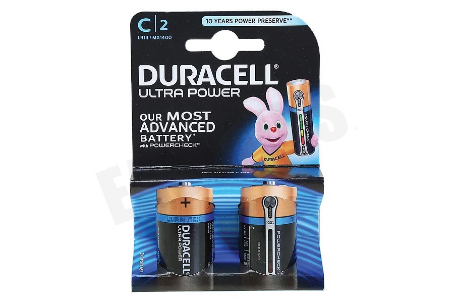 Duracell LR14 DURACELL ULTRA ALKALINE C-BATTERIJEN
