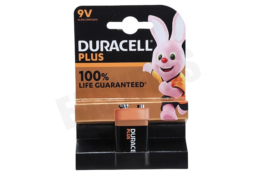 Duracell 6LR61 1604A DURACELL ULTRA ALKALINE 9V-BATTERIJ