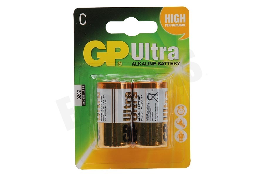 GP LR14 Ultra Alkaline C