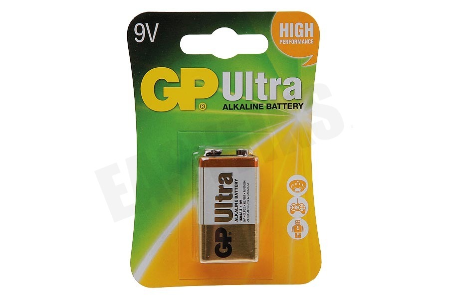 GP 6LR61 Ultra Alkaline 9V