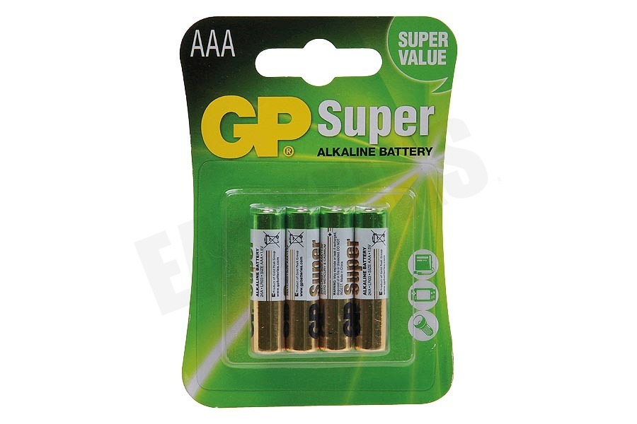 GP LR03 Super Alkaline AAA