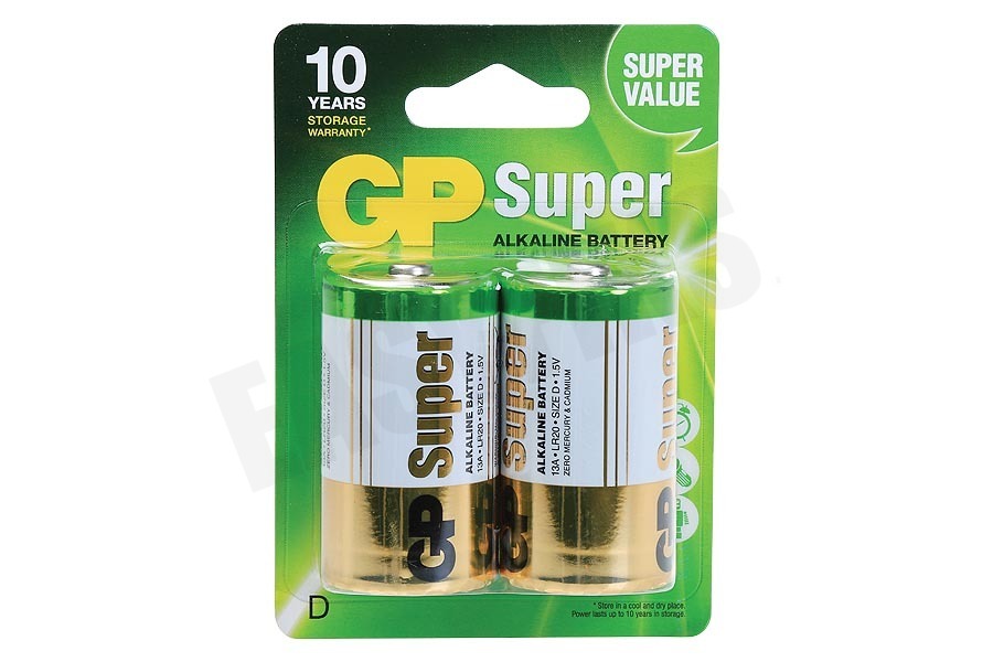 GP LR20 Super Alkaline D