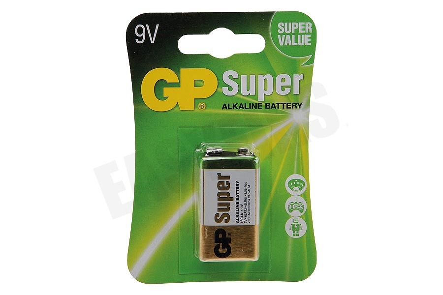 GP 6LR61 Super Alkaline 9V