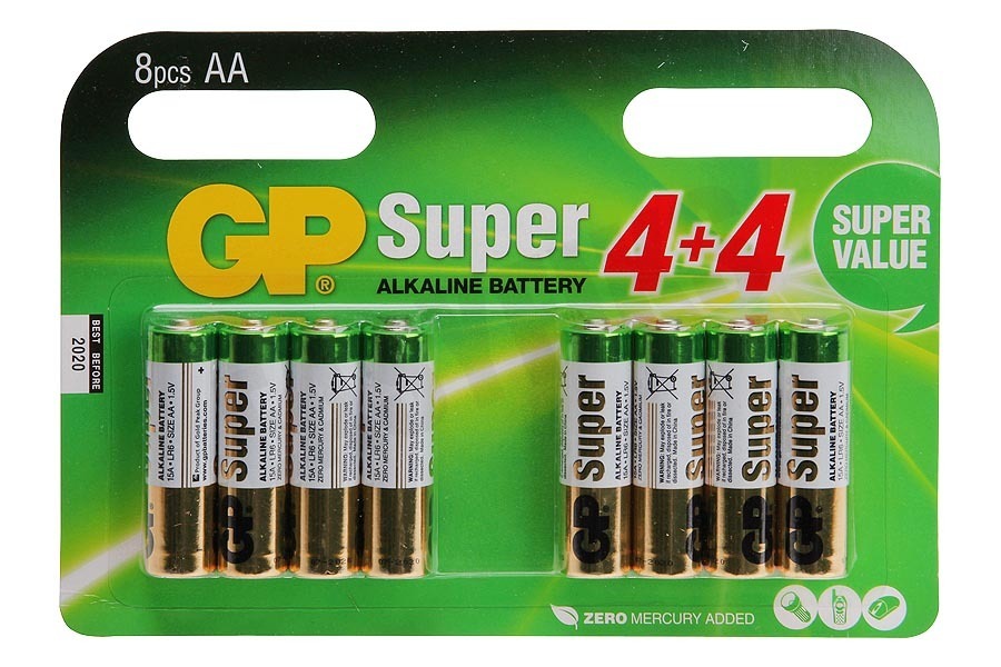 GP LR06 Super Alkaline AA