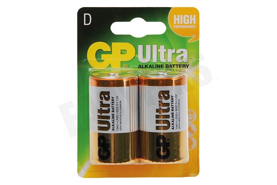 GP LR20 Ultra Alkaline D