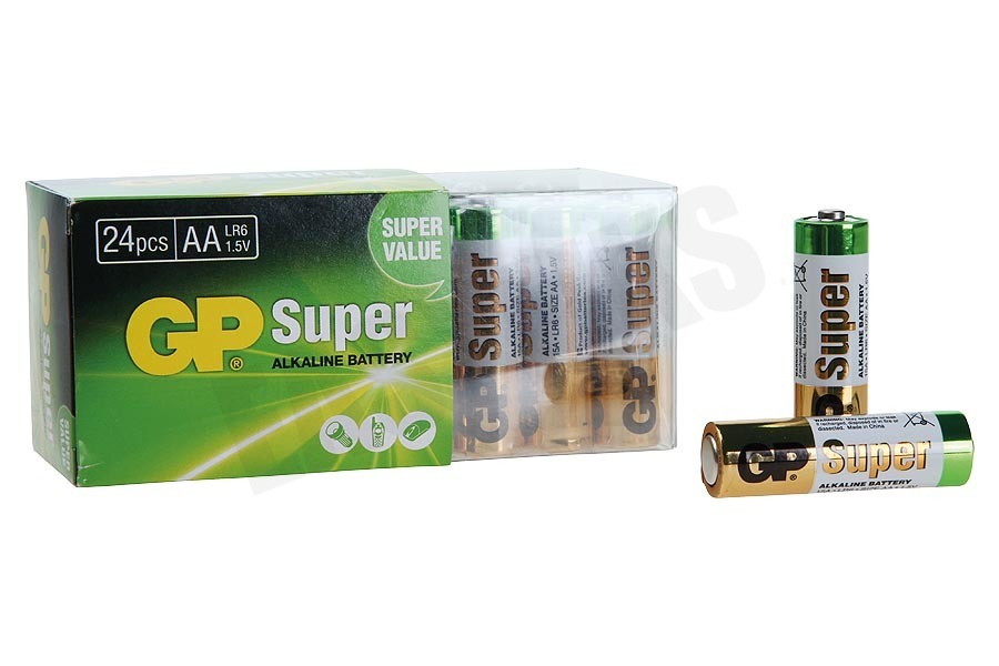 GP LR6 Super Alkaline AA - 24 batterijen