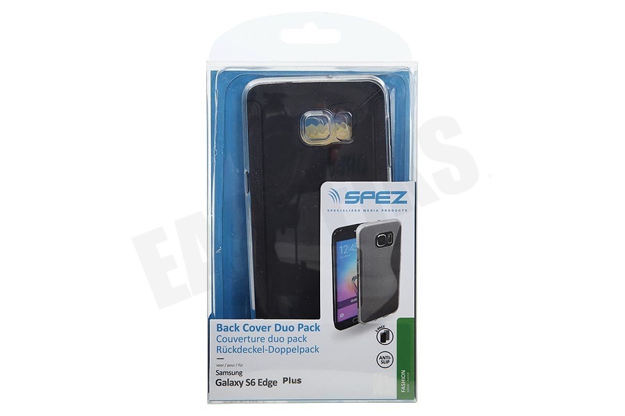 Spez Back Cover 2-Pack: Zwart & Transparant