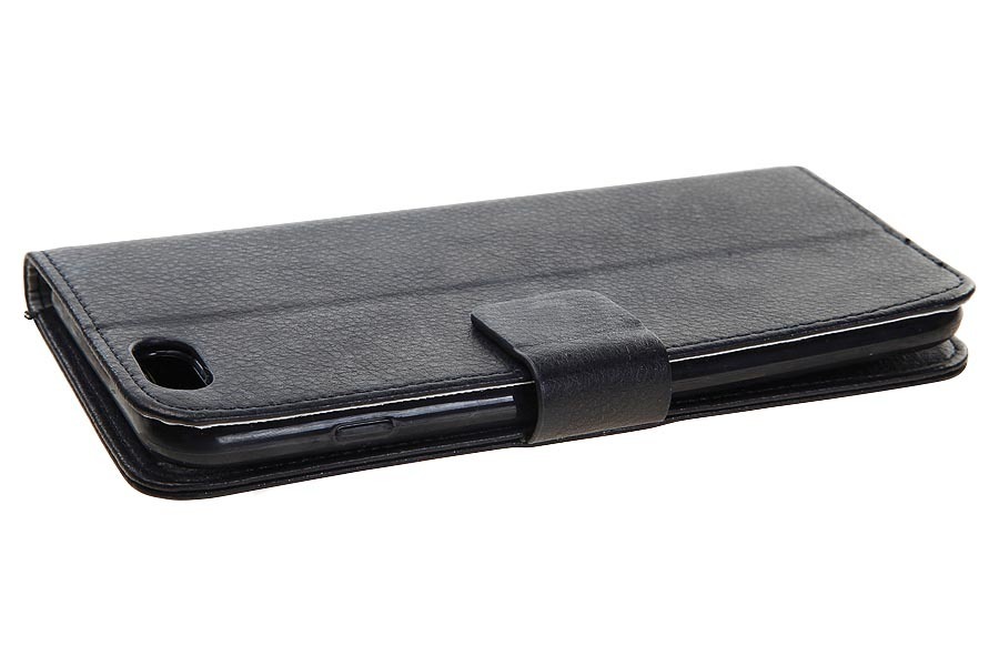 Spez Book Case Basic, Zwart, PU-Leder, Magnetische sluiting
