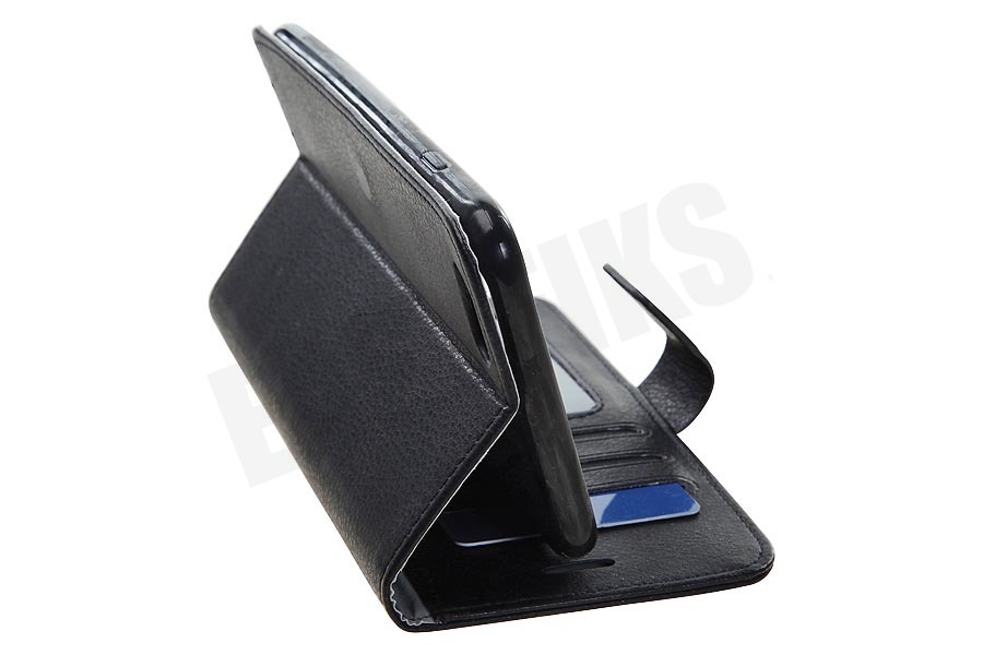 Spez Book Case Basic, Zwart, PU-Leder, Magnetische sluiting