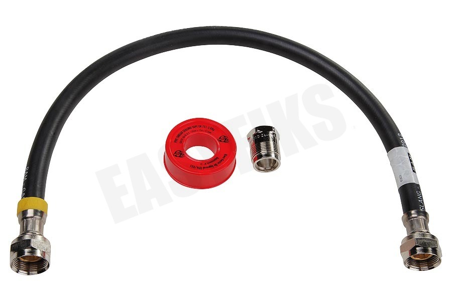 Easyfiks Gasslang Aansluit set compleet 60 cm voor los staande apparaten