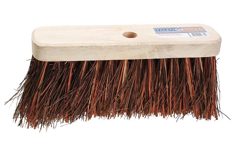 Talen Tools Bezem, natuurvezel bezem 28cm zonder steel