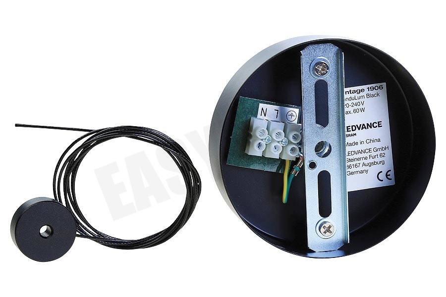 Osram 4058075153844 Osram Vintage 1906 Pendulum Pro Black E27