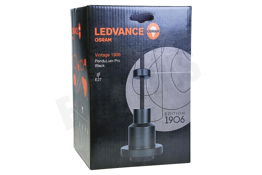 Osram 4058075153844 Osram Vintage 1906 Pendulum Pro Black E27