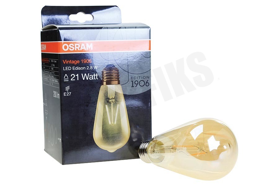 Osram 4058075808706 Osram Vintage 1906 LED Edison 2.8W E27