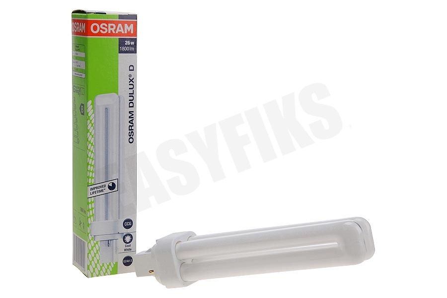 Osram Spaarlamp Dulux D 2 pins CCG 1800lm
