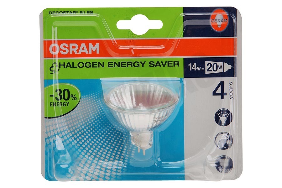 Osram Halogeenlamp Decostar 51 ESS reflector