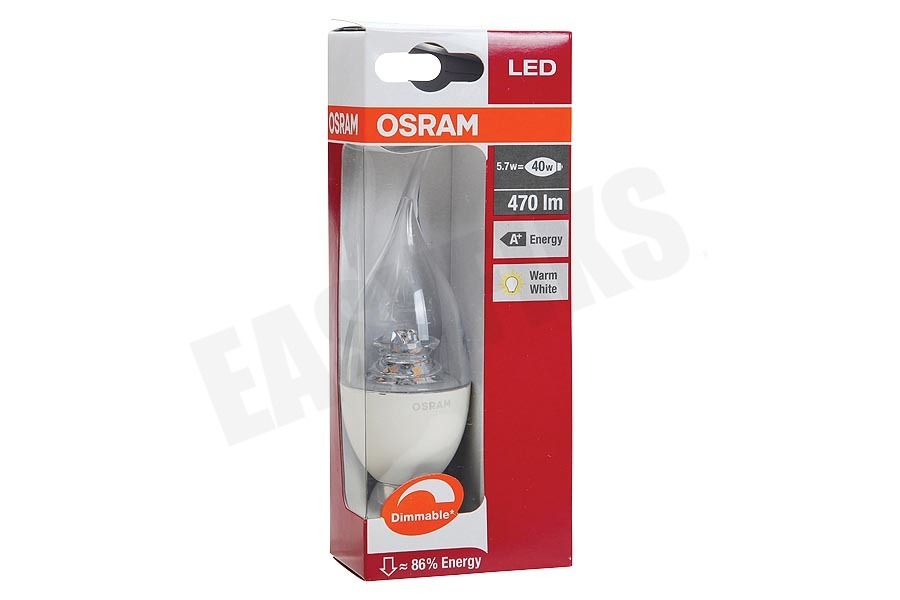 Osram LED Superstar Classic BA40 Dimbaar Helder 5.4W E14 470lm