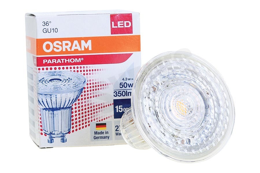 Osram 4052899958104 Parathom Reflectorlamp GU10 PAR16 4.3W
