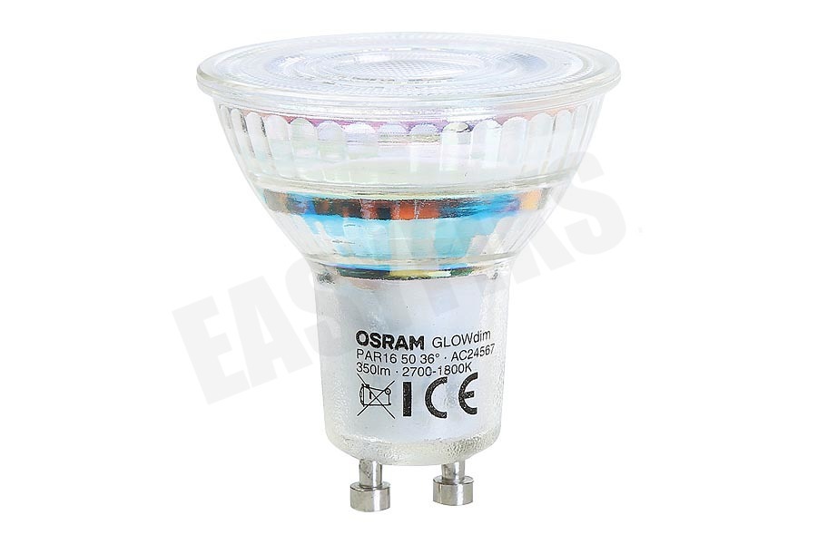 Osram 4058075105379 Parathom + GlowDim PAR16 Dimbaar 4.5W GU10