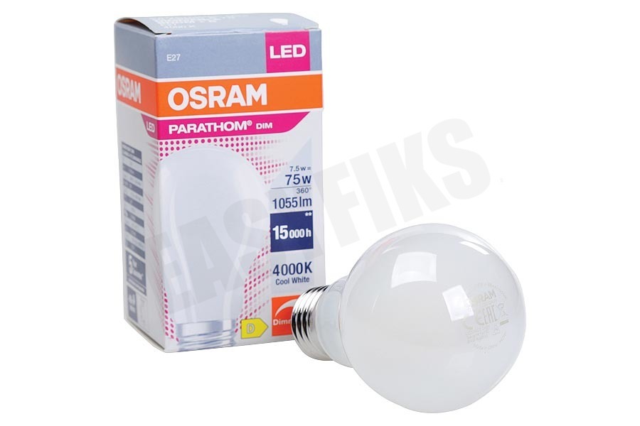 Osram 4058075439177 Parathom Retrofit Classic A60 Mat Dimbaar E27 8.5W