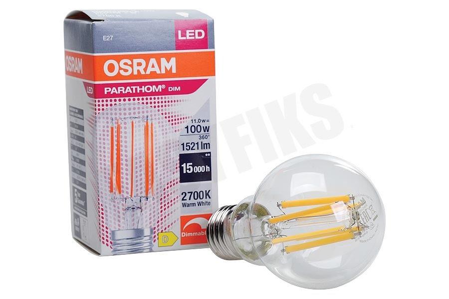 Osram 4058075288362 Parathom Retrofit Classic A70 Dimbaar E27 12W