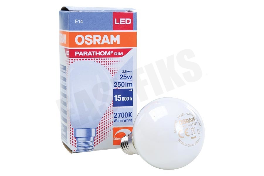 Osram 4058075288485 Parathom Retrofit Classic P25 2,8W E14 Dimbaar