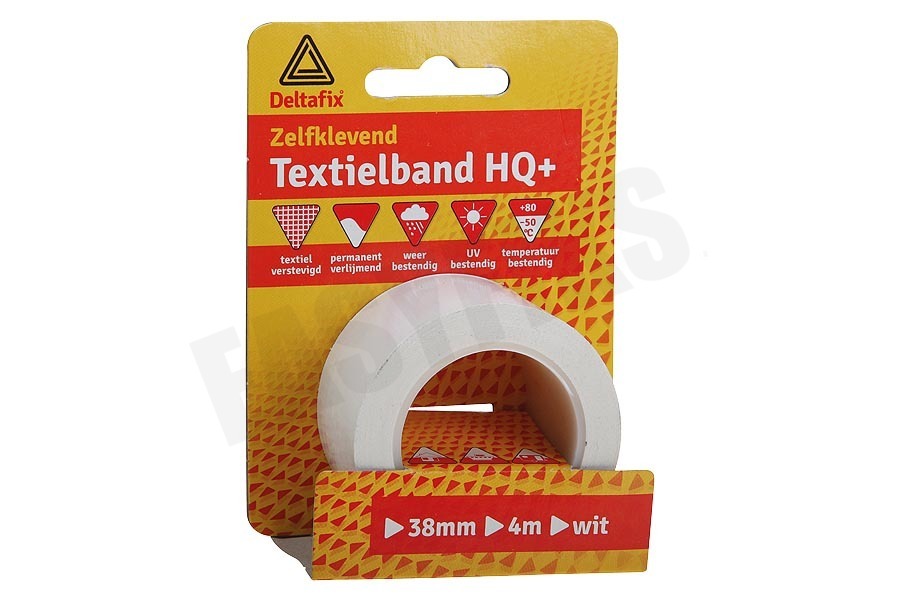 Deltafix Textielband Textielband Wit