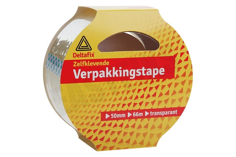 Deltafix Tape Verpakkingstape transparant