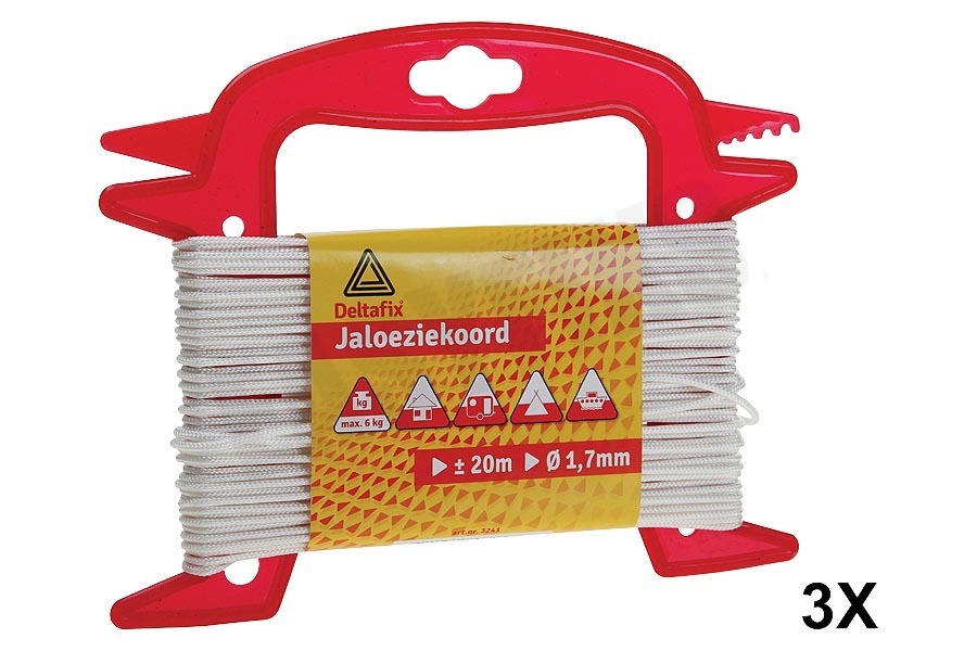 Deltafix Koord Jalouziekoord wit