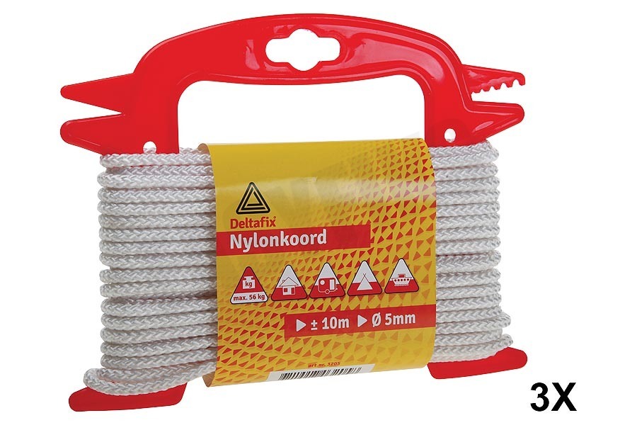 Deltafix Koord Nylon koord wit