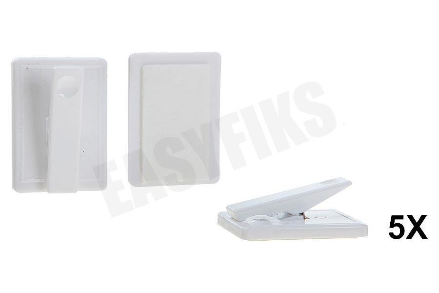 Deltafix Wandknijper Wandknijper wit