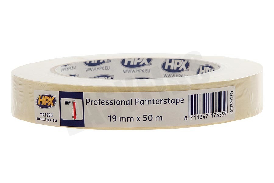 HPX MA1950 Professional painterstape Cremewit 19mm x 50m