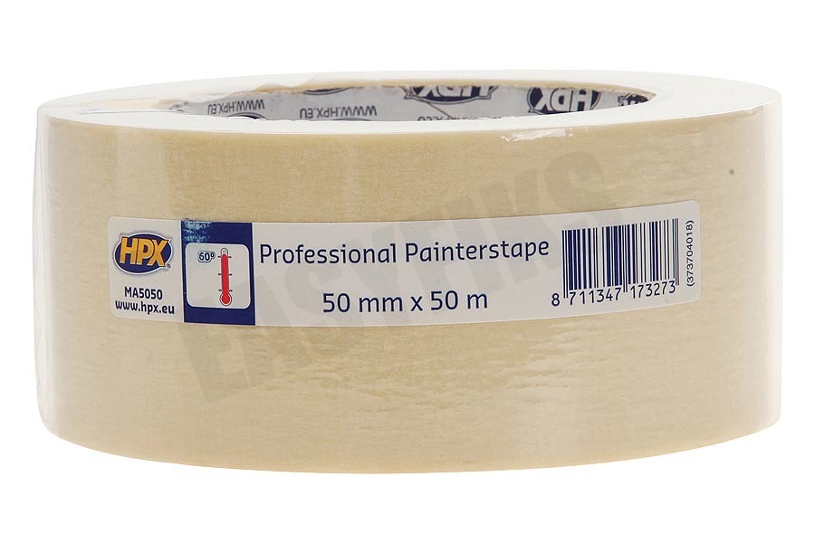 HPX MA5050 Professional painterstape Cremewit 50mm x 50m