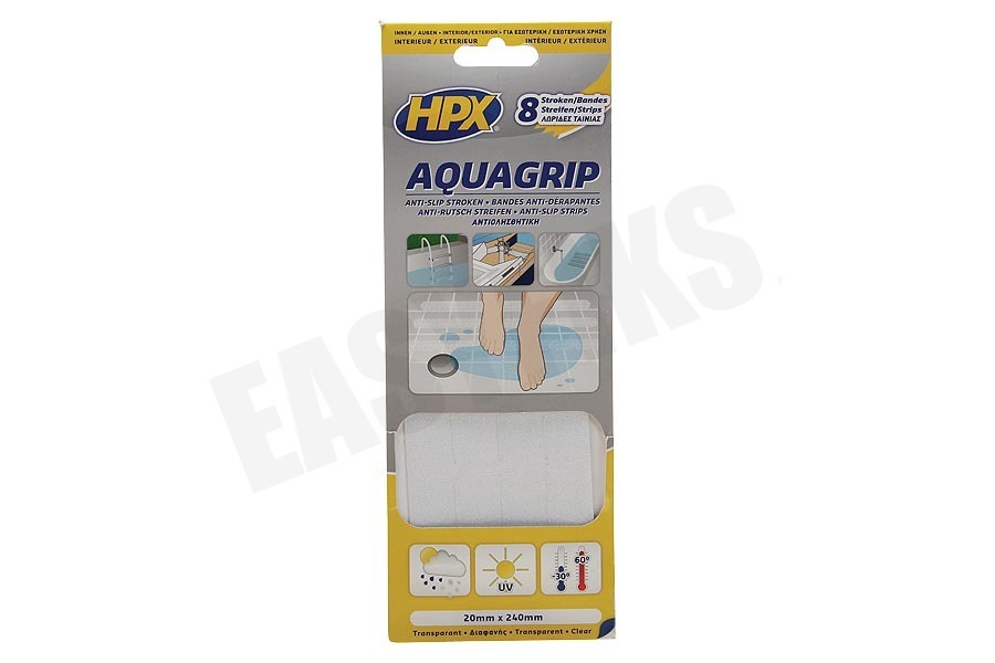 HPX AG2024 Aquagrip Transparant 20mm x 240mm