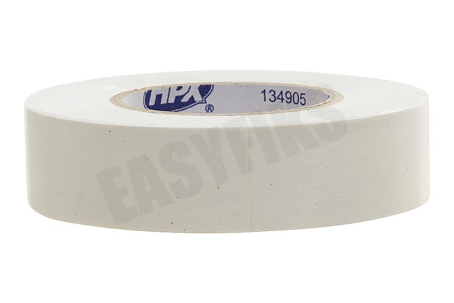 HPX 52100 PVC Isolatietape Wit 19mm x 20m