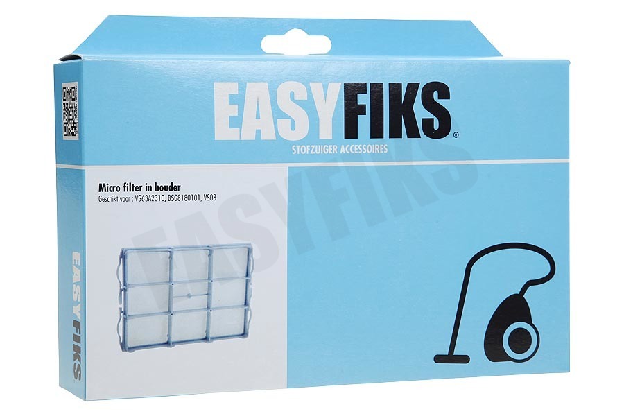 Easyfiks Stofzuiger Filter Micro filter in houder