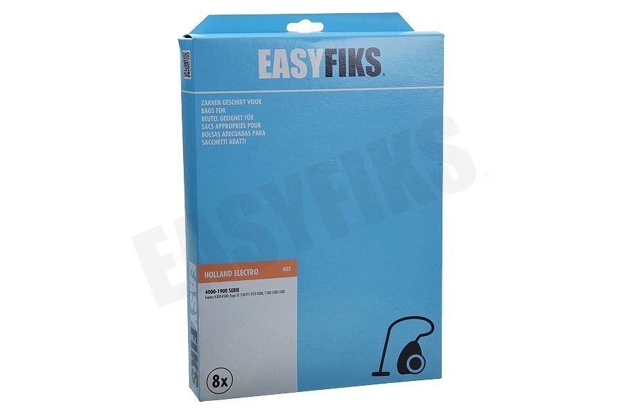 Easyfiks Stofzuiger Stofzuigerzak Papier 8 stuks Nw Stijl