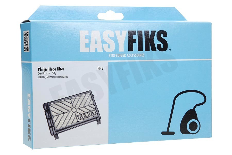 Easyfiks Stofzuiger Filter S-Class HEPA H12
