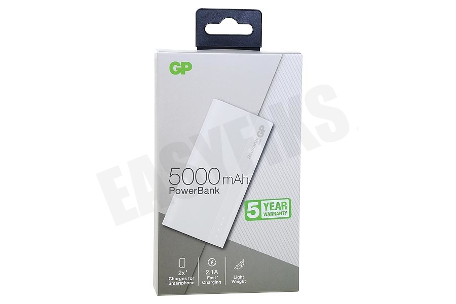 GP B05A GP B-Series Powerbank 5000mAh Shadow White