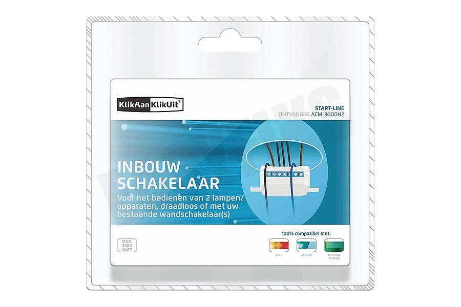 KlikAanKlikUit ACM-3000H2 Inbouw Schakelaar