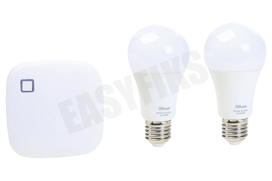 Trust ZRGB2-Z1R Zigbee Starter Set: 2 RGB Lampen + Z1 Zigbee Bridge